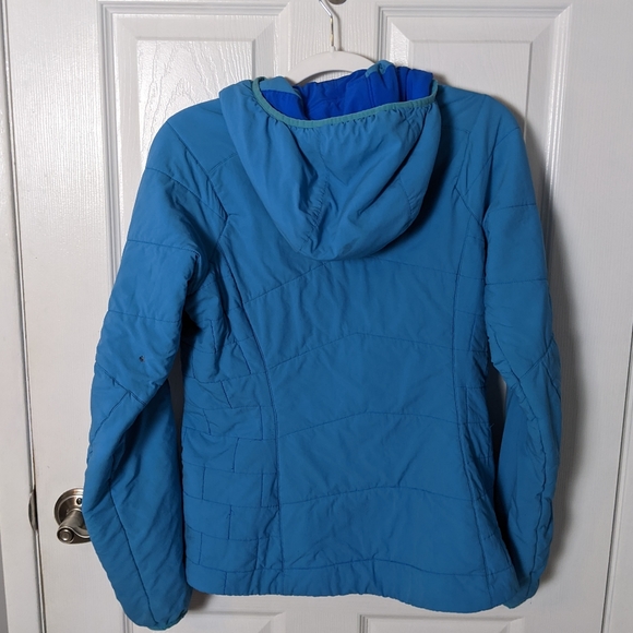 Patagonia Women's Nano Air Hoodie Insulated Jacket in Curacao Size S *worn* - Picture 4 of 11